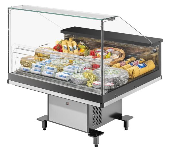 STAGE SV  - ISOLA REFRIGERATA PROMOZIONALE SEMIVERTICALE 4 LATI ESPOSITIVI - TN - immagine 2