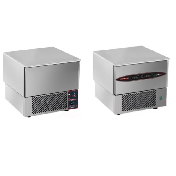 ATTILA3 - Abbattitore di temperatura acciaio Inox a 3 teglie GN 1/1