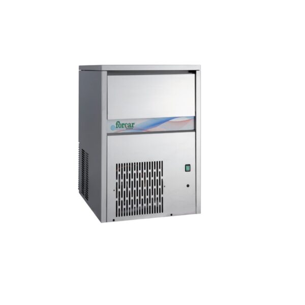 FABBRICATORE DI GHIACCIO GH 100- Fabbricatore di ghiaccio a cubetto pieno da 18 gr.